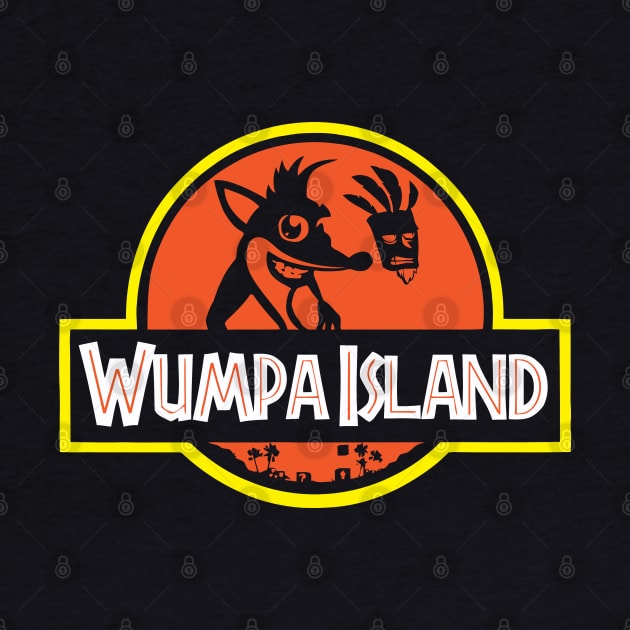 Wumpa Island by johnoconnorart